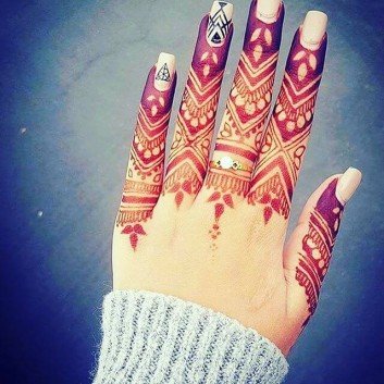 elegant feet mehndi designs