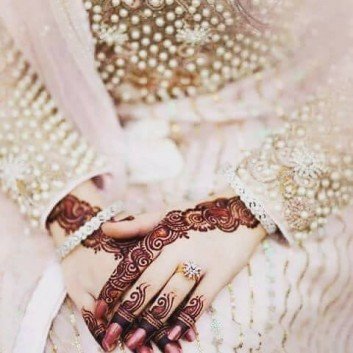 backhand mehndi design for bridal