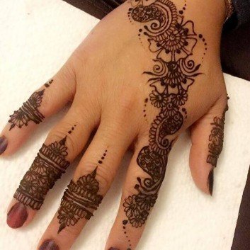 beautiful and simple henna designs