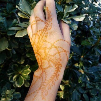 back hand mehndi designs