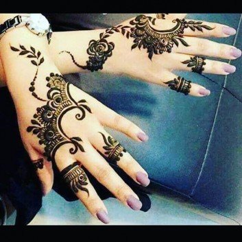 mehandi designs 2018