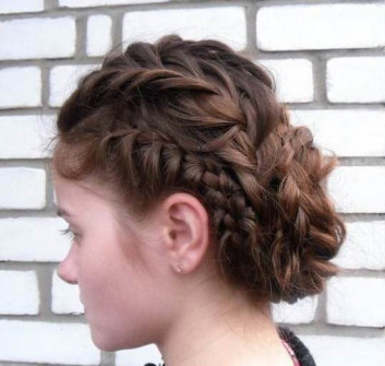 Fish tail braided hairstyles