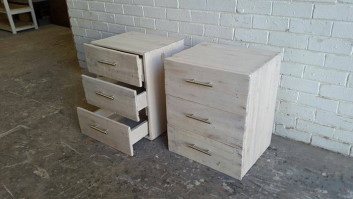 Pallet drawer ideas for wall