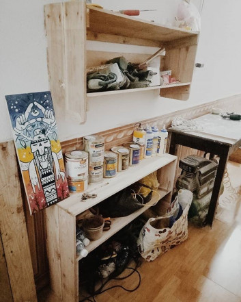 pallet shelf rack