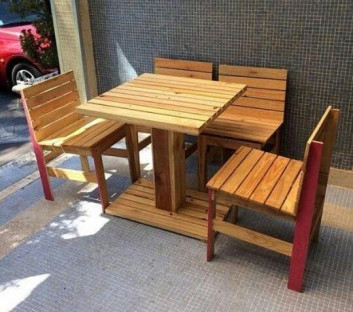 Pallet outdoor furniture ideas