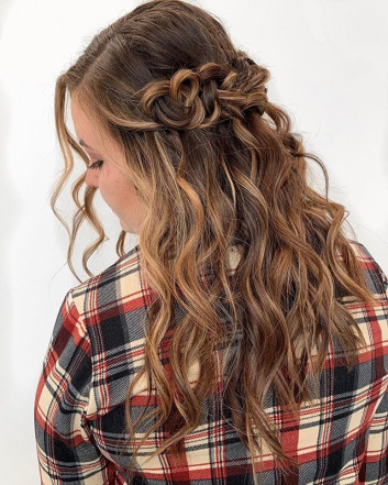 Long Pony Tail braided hairstyles