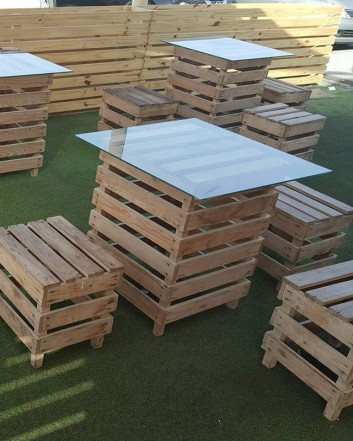 Pallet outdoor furniture ideas