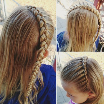 Pony Tail braided hairstyles