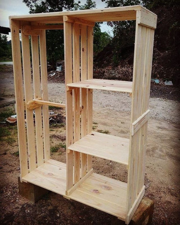 pallet shelf rack