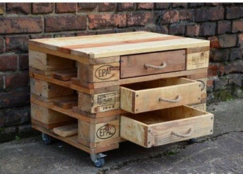 Pallet drawers