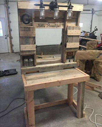 Pallet table furniture