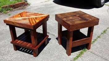 Pallet stool