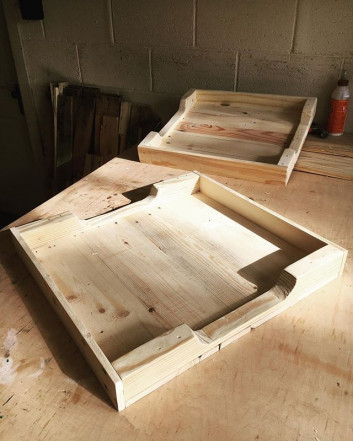 Pallet tray