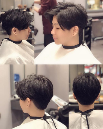 A Modern Mullet Hairstyle