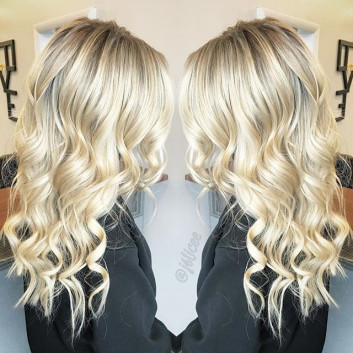 Curly long hairstyles