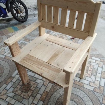 pallet chair wood ideas