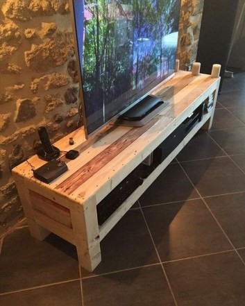 pallet tv stand ideas