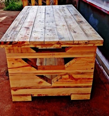 best pallet storage box ideas