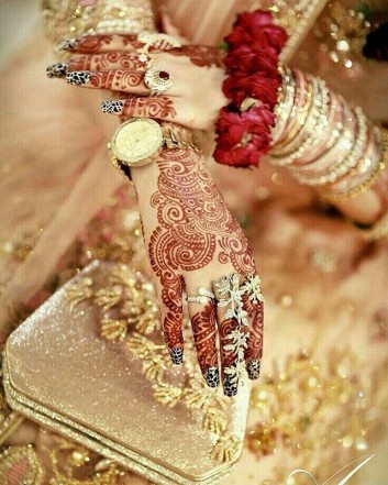 stylish bridal mehndi design ideas