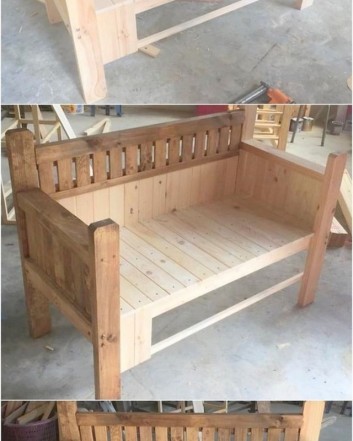 beautiful pallet bench ideas