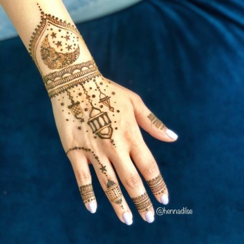 backhand mehndi design ideas