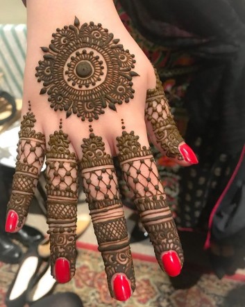 tikky mehndi designs for women