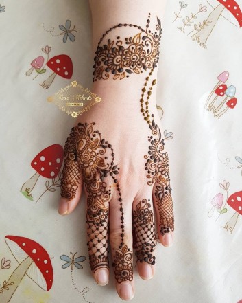 backhand beautiful mehndi designs ideas