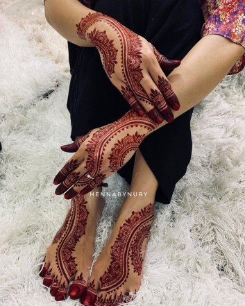 bridal mehndi design ideas on sensod