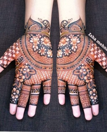 indian mehndi design ideas for hands