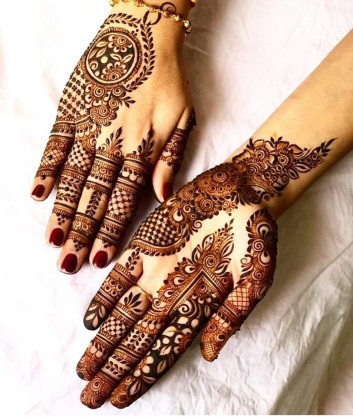 indian girls mehndi designs ideas