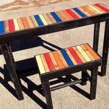 pallet small table ideas