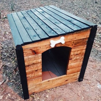 simple pallet pet house ideas