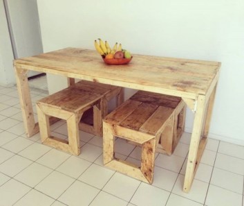 pallet side table ideas