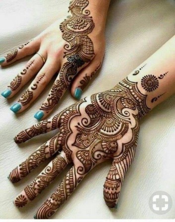 easy front hand mehndi designs ideas