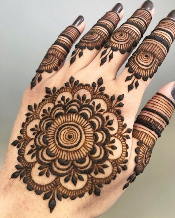 tikki backhand mehndi designs