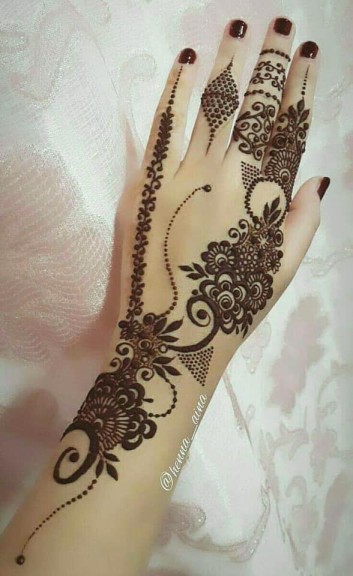 easy indian mehndi designs