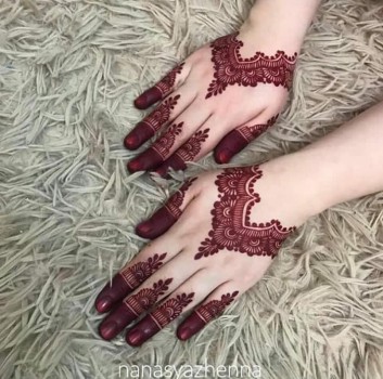 easy backhands mehndi designs