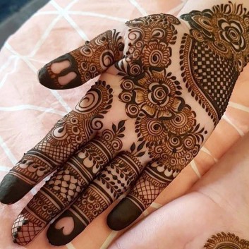 full fronthand mehndi designs