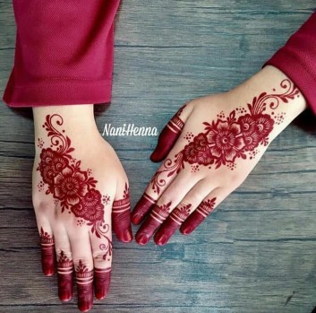 arabic festival bridal mehndi design ideas