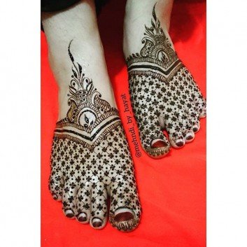 full Foot mehndi designs in 2018