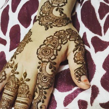 36 Latest Simple but Unique Finger Eye-catchy Mehndi Designs