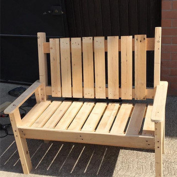 Pallet outdoor furniture ideas