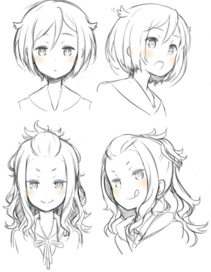 Female Anime Hairstyles The Weird and the Favourites  MILKCANANIME
