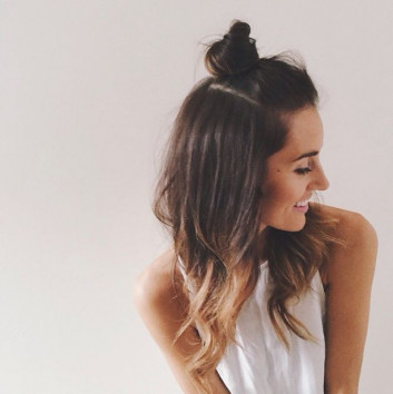 Top-Knot Girls Hairstyles That Are Seriously Cute