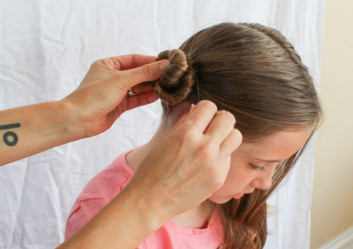 Ear Buns Bow Little Girls’ Hairstyles For Your Princess