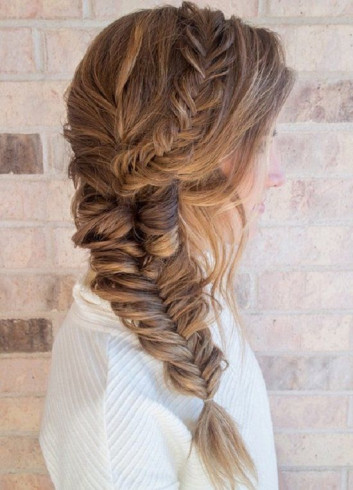 Side Dutch Fishtail Braid Girls Hairstyles That Are Seriously Cute