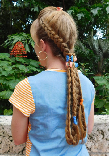 Y-Dutch Braid Girls Hairstyles That Are Seriously Cute