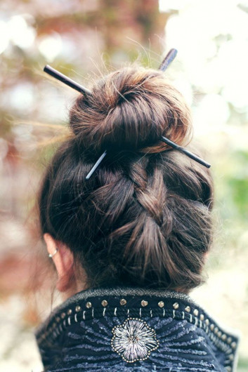 A Little History About Braided Bun Hairstyles