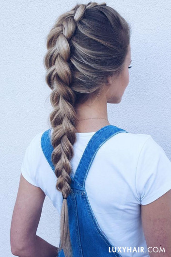 Y-Dutch Braid Girls Hairstyles That Are Seriously Cute