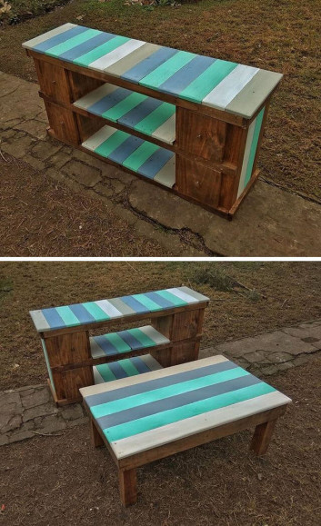 Pallet TV Stand